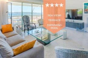 SERRENDY FACING THE SEA 100m terrace! 2-minute walk to the beaches